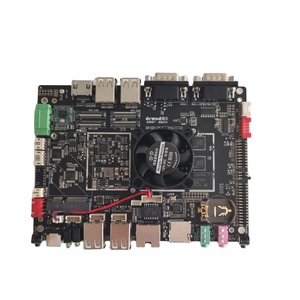 บอร์ดสมาร์ทแอนดรอยด์แบบช่องสัญญาณเดียว DDR3 แรม 2GB พร้อมพอร์ต USB 8 ช่อง RK3568 RK3288 RK3399 เมนบอร์ดควบคุมอุตสาหกรรมพร้อมระบบ Linux - Product Image 1