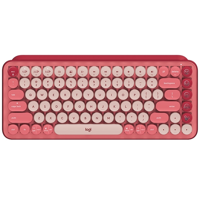 For Logitech PO P Bubble New USB Interface Wireless Mechanical Office & Gaming Keyboard with Round Buttons