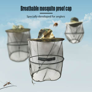 Cappello a Rete Traspirante Anti-Zanzare e Anti-Ape per Pesca all'Aperto con Protezione Solare - Product Image 2