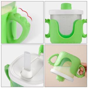 Gobelet à paille pour enfants en PP de qualité alimentaire, personnalisable, multicolore, simple - Product Image 4