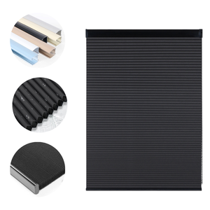 ستائر خلوية عازلة للضوء بدون حبال، ظل نافذة يعمل بالتحكم عن بعد، ستائر خلوية نهارية وليلية من الأسفل للأعلى - Product Image 1