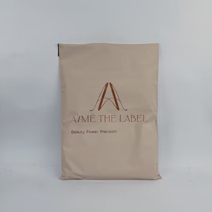 Biodegradable Matte Peach Poly Mailer Custom Logo Printed Plastic Shipping Bags Express Courier Mailing Bag for Clothing - Product Image 1