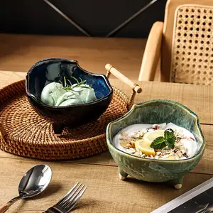 可爱沙拉甜品碗陶瓷水果碗家居个性创意餐具