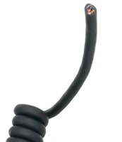 Kabel Patch Spiral Cat5e RJ45 Terlindung 8P8C TPU Kabel Jaringan Spiral Retractable FTP Patch Cable