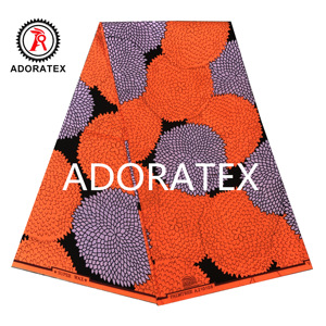 Vải In Sáp Châu Phi Mới Về 100% Vải In Sáp Polyester Vải Dệt Gia Đình - Product Image 6