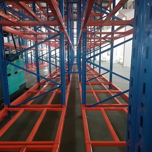 Сверхмощный VNA стеллаж очень узкий проход 2000 кг на уровень управляемый вилочный погрузчик совместимый от производителя, стальная Vna стеллаж - Product Image 4