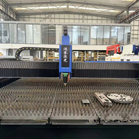 Machine de découpe laser à fibre CNC sur rail au sol 12KW 12025 avec source laser Raycus/MAX pour atelier de traitement des métaux