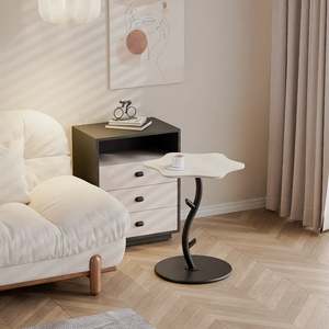 Mesa Auxiliar para el Hogar, para Comedor, Sala de Estar, Sofá, Mesa Pequeña para Balcón, Mesa de Centro - Product Image 4