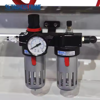 Machine automatique de pose d'angles pour cadres photo avec pince de fixation pour la fabrication de cadres - X0909 TS-J37T