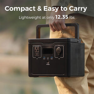 Générateur solaire portable S03pro léger pour l'extérieur, 600W 512Wh, charge rapide, LiFePO4, avec fonction UPS - Product Image 5
