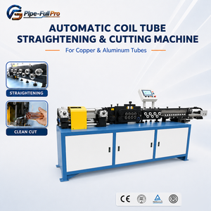 Máquina Automática de Corte de Tubos de Cobre y Aluminio con Enderezamiento Multirrodillo para un Procesamiento Uniforme y Consistente - Product Image 1