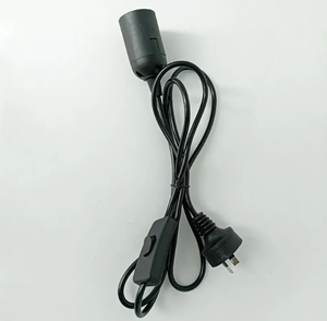 Hagood 303 Úc Cắm E27 Đèn Chủ Ổ Cắm 1.8 Mét Với Trần Đầu Đèn Vít Phong Cách Nhựa Chuyển Đổi Đèn Phụ Kiện - Product Image 5