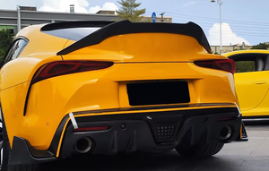 Aileron arrière en fibre <span class=keywords><strong>de</strong></span> carbone 3K twill <span class=keywords><strong>de</strong></span> type V, directement <span class=keywords><strong>de</strong></span> l'usine, pour Toyota Supra MK5 A90 2019-Présent, aileron <span class=keywords><strong>de</strong></span> coffre - Product Image 6