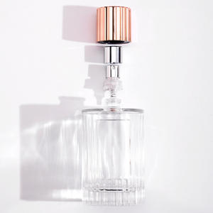 Botella de Perfume Cilíndrica de Vidrio Transparente, Tamaño Viaje, Botella de Spray Cosmética, Venta al Por Mayor de Fábrica, En Stock, Botella de Empaque - Product Image 4