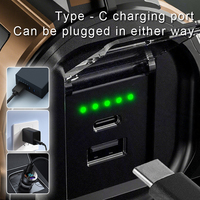 Lampe de camping solaire rechargeable par USB, 7 modes, IP65, 5000K, CRI90, ABS, 369g, portable, d'urgence, extérieure, CE, lanterne de camping solaire