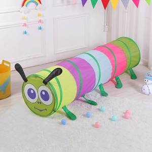 Nouvelle tente de jeu pliable pour enfants, <span class=keywords><strong>tunnel</strong></span> de jeu pour <span class=keywords><strong>bébé</strong></span>, <span class=keywords><strong>tunnel</strong></span> de jeu intérieur en jouet souple, <span class=keywords><strong>tunnel</strong></span> de jeu pour tout-petits - Product Image 2