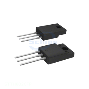 Diode Arrays TO-220-3 Full Pack DIODE ARRAY GP 200V 4A TO-220FP Original Integrated Circuits STTH802CFP - Product Image 1