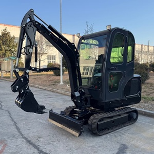 Mini-excavatrice agricole tout-terrain 3 tonnes avec cabine, hydraulique intégrale, vente chaude usine - Product Image 4