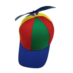 Casquette de baseball créative et amusante pour enfants, en coton, motif libellule, blocs de couleurs arc-en-ciel, bec de canard, éolienne parent-<span class=keywords><strong>enfant</strong></span> respirante - Product Image 2