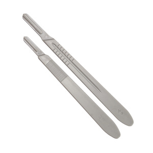 Cuchillo Quirúrgico Guanlan con Mango de 128 mm de Longitud, Hoja de 40 mm y Punta de 20 Grados para Instrumentos de Disección Veterinaria - Product Image 4