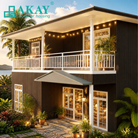 Maisons préfabriquées modulaires modernes AKAY, fabricants chinois, résistance aux tremblements de terre et au vent, maison préfabriquée mobile en conteneur