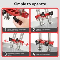 Rodillo Industrial para Chapa Metálica DIY, Dobladora de Metal de 2 Estaciones con Rango de Doblado de 0-100, Herramienta Ligera Personalizable ODM