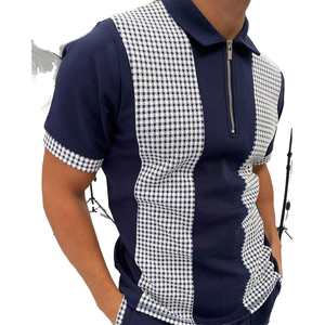 Camiseta Polo de Algodón para Hombre de Alta Calidad, Corte Ajustado, Suave, Moda Veraniega, Estilo Urbano, Lisa, con Logotipo Bordado, Ropa de Diseñador Masculina - Product Image 4