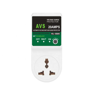 Fabricación 220V 13A Protector de nevera TV AVS Protector contra sobretensiones Protector de voltaje de alimentación de CA para refrigerador Aire acondicionado TV/AV