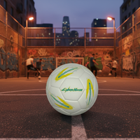 WELLMAN Logo personnalisé 4.2 diamant PU ballon de football taille originale 5 vente en gros professionnel résistant à l'usure couture Football