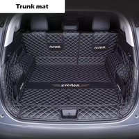 Tapis de coffre de voiture en cuir de luxe 9D, couverture complète, numérisation laser 3D, imperméable toutes saisons, doublure de coffre K5 Atos gaufrée en nid d'abeille