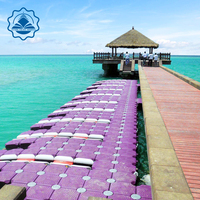 Dock cube flottant en HDPE de haute qualité pour bateau de marina et jet ski de tout type