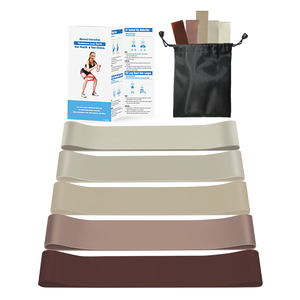 맞춤형 저항 밴드 통기성 요가 필라테스 하루 종일 스트레칭 편안한 맞춤 저항 밴드 사용 - Product Image 5