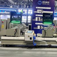 Sierra de Corte CNC WEIKE con Ángulo Arbitrario, Máquina de Corte de Aluminio, Sierra de Corte CNC de Doble Cabezal