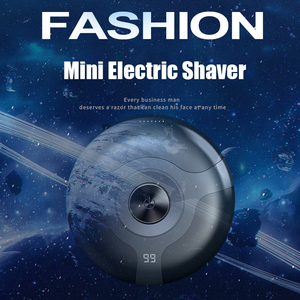 Mini Electric Shaver Men IPX6 Waterproof Wet/Dry Dual <b>Head</b> Portable <b>Razor</b> Cordless USB Rechargeable Hotel Use Travel - Product Image 2