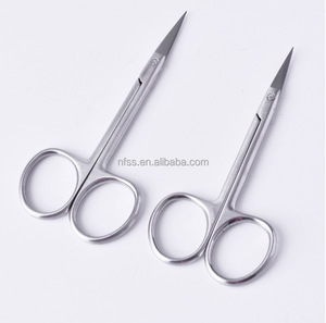 Ciseaux de beauté européens <span class=keywords><strong>Staleks</strong></span> pour l'élimination des peaux mortes et des callosités Lame droite Pointe pointue pour outils de coupe des sourcils russes - Product Image 2