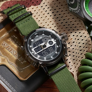 Nouvelle montre mécanique de luxe à la mode, montre pour homme d'affaires, bracelet en nylon et cuir, style sportif, montre pour homme - Product Image 4