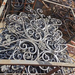 장식 연철 부품 금속 Rosettes 도매 - Product Image 4