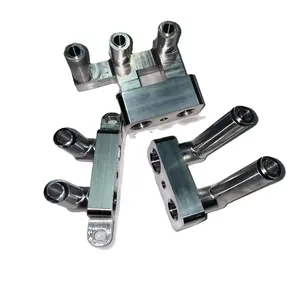 CNC gia công Máy bay mô hình phụ kiện chuyên nghiệp tùy chỉnh các bộ phận nhôm anodizing màu CNC Bộ phận dịch vụ