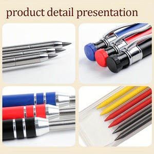Pluma de ingeniería de grado DIY de 2,8mm, lápiz de marcado especial para carpintería de agujeros profundos metálicos, cables rojos, amarillos y negros, compatible con ODM OEM - Product Image 4