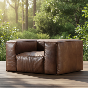 Hakiki deri oturma odası mobilya kanepeler amerika bulut kanepe kahverengi ısmarlama lüks Vintage kesit salonu kanepe çağdaş - Product Image 1