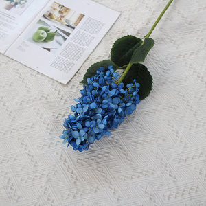 Cono de Flores Artificiales de Hortensia para Decoración de Salones de Boda, Material de Decoración Suave, Pagoda de Flores Frescas Sencilla para Exhibición en Tiendas - Product Image 6