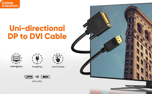 CableCreation para <span class=keywords><strong>Cable</strong></span> DVI 1080P60Hz, Adaptador Macho a Macho Chapado en Oro con Chip IC para HDTV y Monitor (Revestimiento de PVC) - Product Image 5