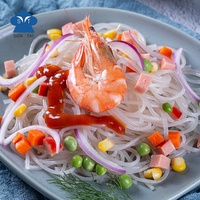 Mi instan Konjac kalori rendah Shirataki mie dalam kotak massal atau kemasan tas