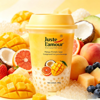 Fabrieksgroothandel kant-en-klare zoete mango pomelo sago dikke dessertdrank voor importeurs en distributeurs