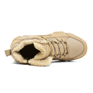 Botas de Trabajo Tácticas Profesionales para Hombre al por Mayor, Puntera de Acero, Aislantes, Seguras, Duraderas, Parte Superior de PU, para Todas las Estaciones, Botas de Senderismo y Misión - Product Image 4