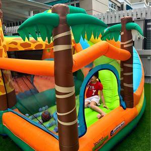 Ngoài trời mới trẻ em Inflatable lâu đài sân chơi ngoài trời lớn Trampoline nhảy giường lớn trượt nghịch ngợm lâu đài sân chơi - Product Image 2
