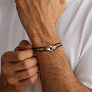 Bracelet en Corde Ajustable en Acier Inoxydable, Personnalisable avec Gravure, Bijou Minimaliste Texte Gravé, Vente en Gros - Product Image 3