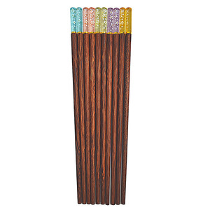 Palillos de madera de grano de Sakura <span class=keywords><strong>natural</strong></span>, utensilios de comedor de estilo japonés hechos a mano de primera calidad para el hogar, cocina y <span class=keywords><strong>restaurante</strong></span> <span class=keywords><strong>asiático</strong></span>, par - Product Image 1