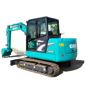 Excavadora hidráulica Kobelco SK60-8, excavadora de cadenas, fabricada en Japón, miniexcavadora de 6 toneladas SK60 PC60 ZX60. - Product Image 1