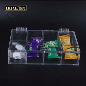 Hộp lưu trữ <span class=keywords><strong>acrylic</strong></span> với nhiều ngăn cho Kẹo sô cô la <span class=keywords><strong>acrylic</strong></span> và hộp lưu trữ trang sức - Product Image 2